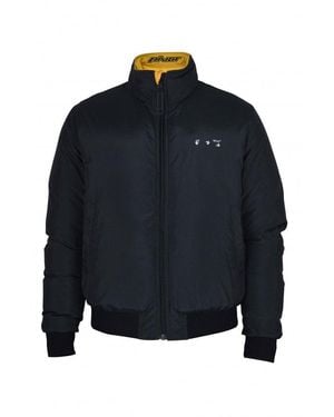 Off-White c/o Virgil Abloh Reversible Puffer Jacket - Blue