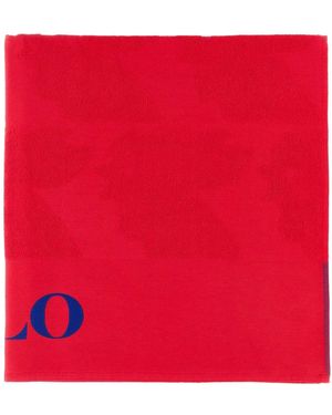 Gallo Terry Fabric Beach Towel - Red