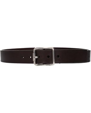 Loewe Leather Belt - Black