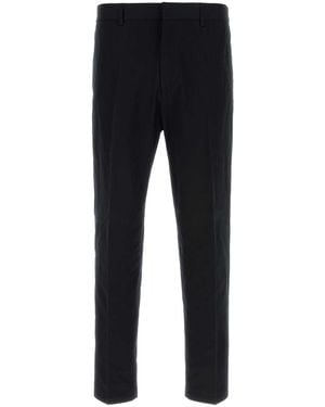Jil Sander Midnight Cotton Pant - Black