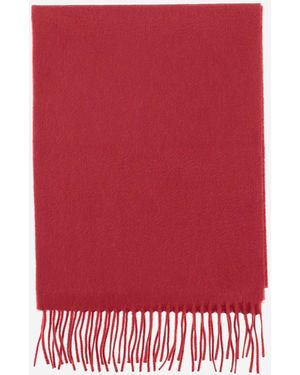 Alex Begg Cashmere Scarf - Red
