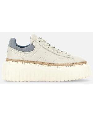 Hogan H -strepen - Naturel