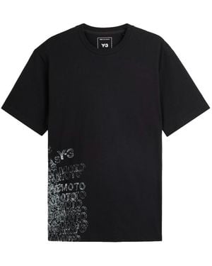 Y-3 T-Shirt Gfx - Black