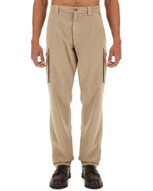 Aspesi Straight Leg Cargo Pants - Natural