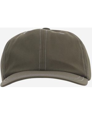 and wander Blended Cotton Baseball Cap - Green