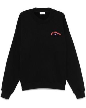 Off-White c/o Virgil Abloh Star Arrow Sweatshirt - Schwarz