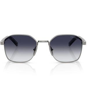 Prada Sonnenbrille Prc50 S 5 Av90 S Herren mit Farbverlauf Gunmetal/Grau - Blau
