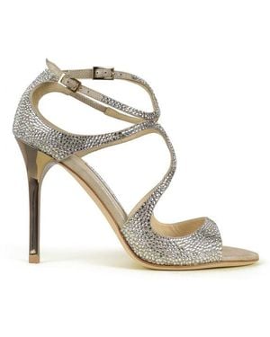 Jimmy Choo Lang Sandals - Metallic