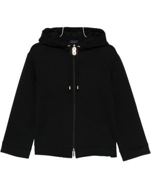 Emporio Armani Cotton Blouson Jacket - Black
