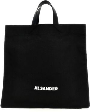 Jil Sander 'book Tote Square' Boodschappentas - Zwart