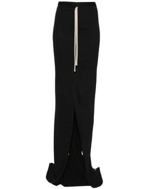 Moncler Moncler + Rick Owens Falda Ajustable L109 N8 H0000289 Ahd - Negro