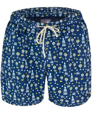 MC2 Saint Barth Costume Ultralight Gin Mare - Blue