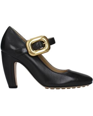 Bottega Veneta Décolleté Women Leather Black - Negro