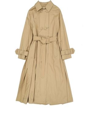 Herno Belted Trench Coat - Natural