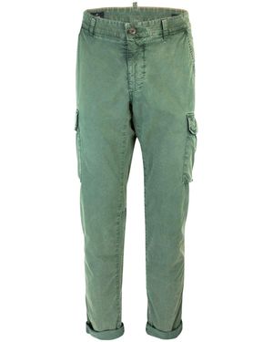 Mason's Pantalone Cargo Chile Verde - Grün