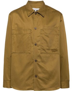 Maison Kitsuné Maison Kitsuné Overshirt - Green