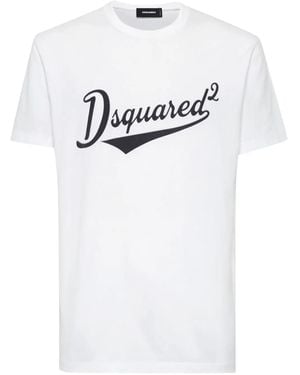 DSquared² T -Shirts und Polos weiß