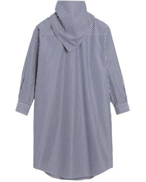 Ami Paris Bandana Cotton Dress - Blue