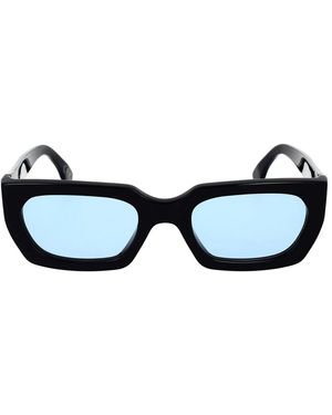 Retrosuperfuture Zonnebril Teddy Azure 5 Qc Zwart/blauw Gradiënt Unisex