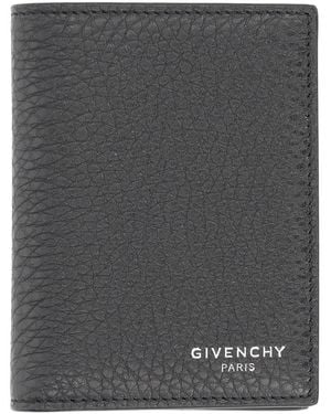 Givenchy Grain Leather Card Holder - Black