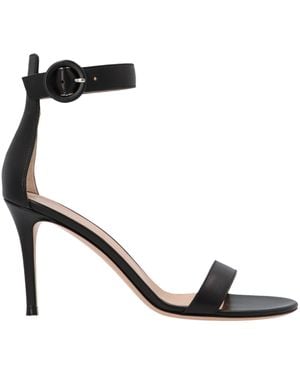 Gianvito Rossi 'Portofino' Sandals - Black