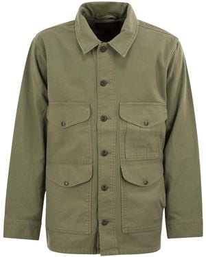 Filson Cruiser Wachste Baumwolljacke - Grün