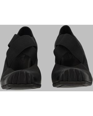 Uma Wang Calf Leather Flats - Black