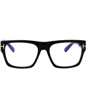 Tom Ford Squared Optical Ft6035 B 001 - Black