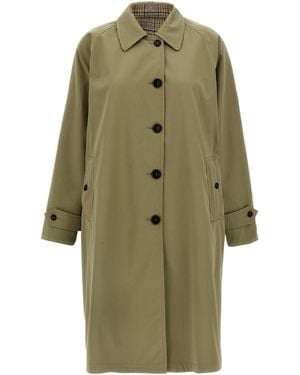 Fortela 'Stanford' reversibler Trenchcoat - Grün