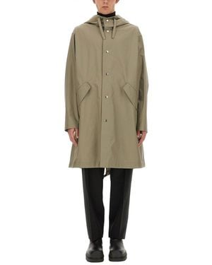 Jil Sander Relaxed-Fit Cotton Parka - Natural