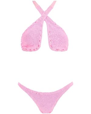 Reina Olga RaceHorse Bikini Set - Pink