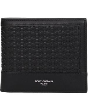 Dolce & Gabbana Sweet And Savory Wallets Leather - Black