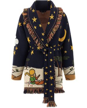 Alanui 'Collab The Little Prince' Cardigan - Blue