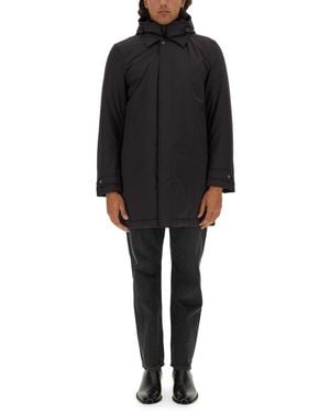 Woolrich Reversible Nylon Jacket - Black