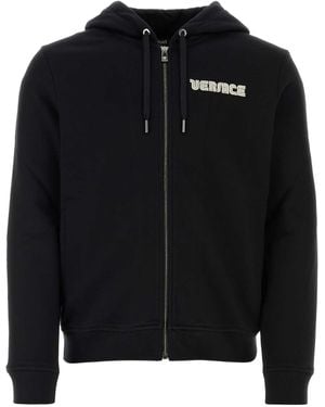 Versace Cotton Sweatshirt - Black