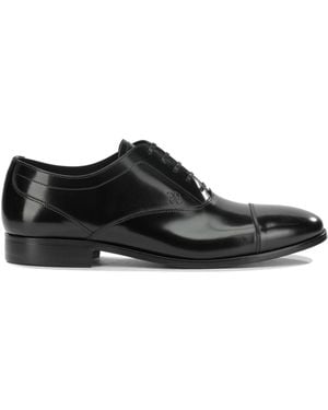 Fabi Leather Brogues - Black