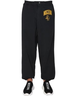 Moschino Relaxed Fit Jogging Trousers - Black