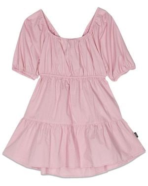 Aspesi Wide Neckline Dress - Pink