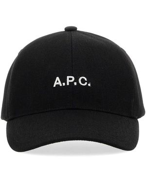 A.P.C. Cappello Da Baseball Charlie - Black
