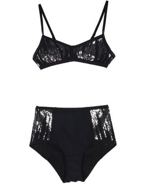 HUALA Pin Up Set With Sequins - Black