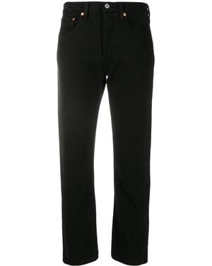 Levi's 501 Crop - Black