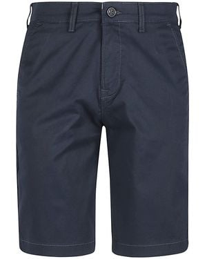 Lee Jeans Cotton Shorts - Blau