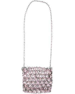 Self-Portrait Small Crossbody Bag - White