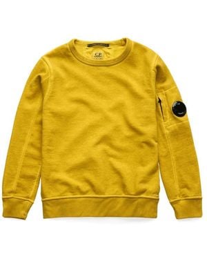 C.P. Company Jersey With Logo - Yellow
