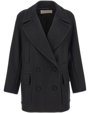 Dries Van Noten Mantel "Randia" - Schwarz