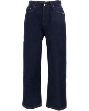 Arte' Basic Jeans Pants - Blue
