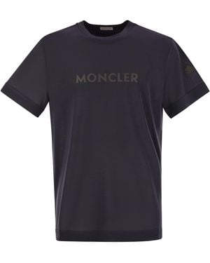 Moncler Logo T Shirt - Black