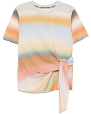 Paul Smith T-Shirt Met Kleurverloop - Grijs