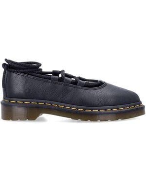 Dr. Martens Dr. Martens flache Schuhe schwarz - Blau