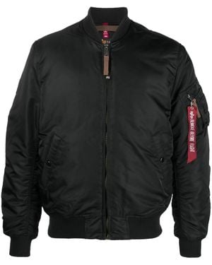 Alpha Industries Ma 1 Vf 59 Vintage Fit Bomber Jacket - Black